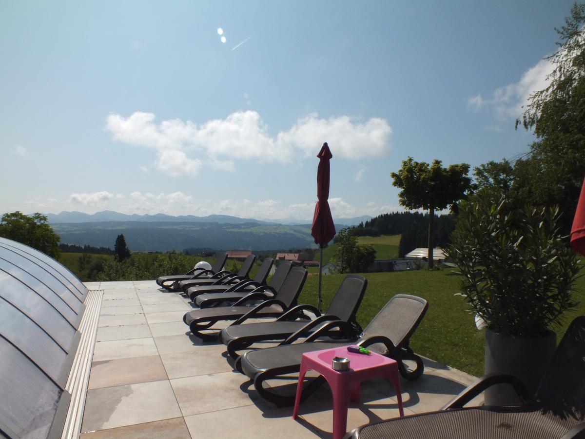 Gastehaus Pension Bergwald Scheidegg Bagian luar foto